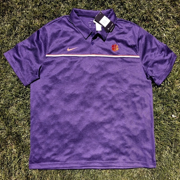 Clemson Tigers Nike On Field Golf Shirt 